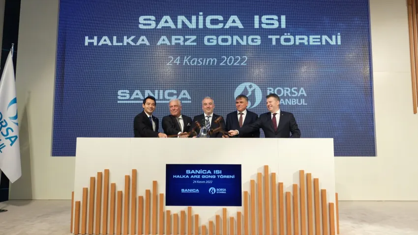 Borsa İstanbul’da Gong Sanica Isı için çaldı